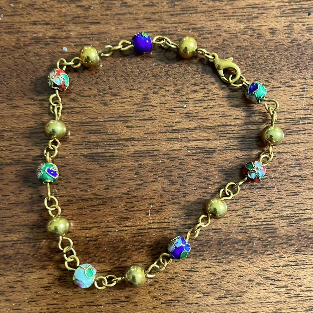 Enamel Beaded bracelet beautiful